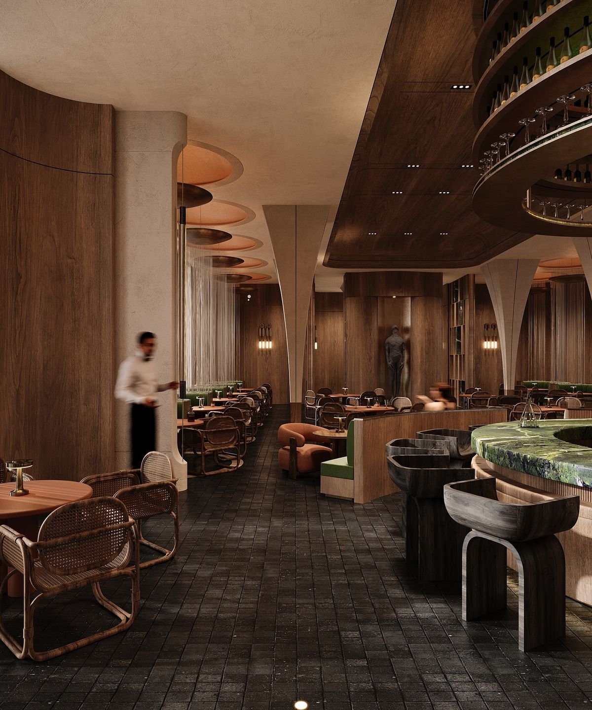 المطاعم الفاخرة